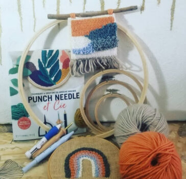 ateliers punch needle broderie facile