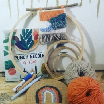 ateliers punch needle broderie facile