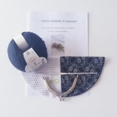 KIT DIY PORTE MONNAIE AU CROCHET